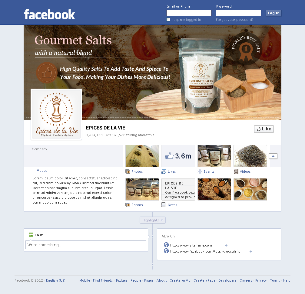 Diseño de Facebook por Sbss para este proyecto | Diseño #8403326