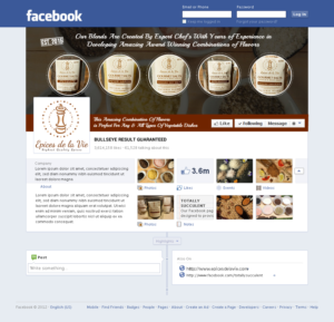 Facebook Design by Sbss for this project | Design: #8403329