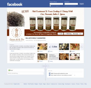 Facebook Design by Sbss for this project | Design: #8403331