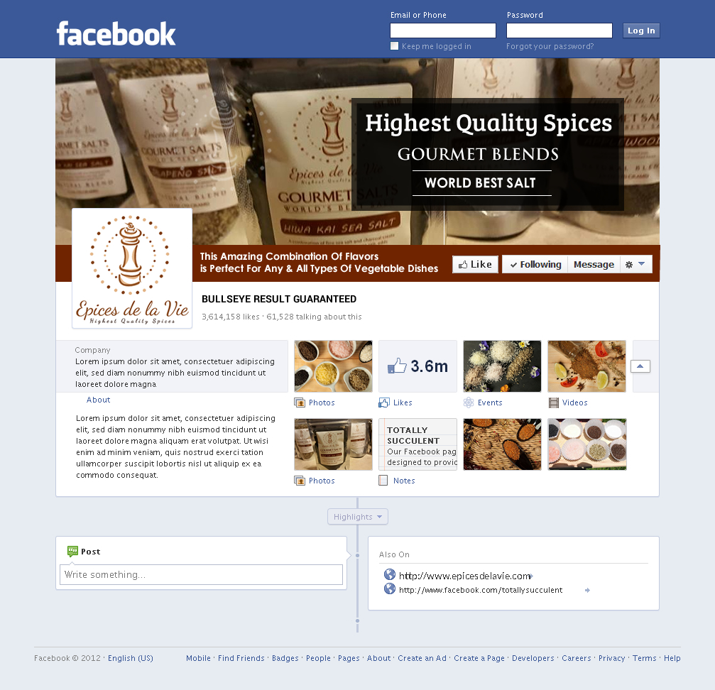 Facebook-Design von Sbss für dieses Projekt | Design #8403332