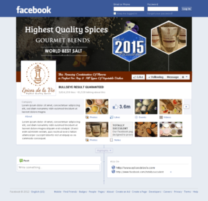 Facebook Design by Sbss for this project | Design: #8403333