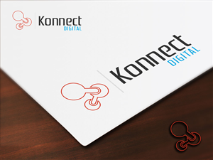 Konnect Digital | Logo Design by albertlatifi