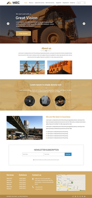 Wordpress Design by TheCodeWire