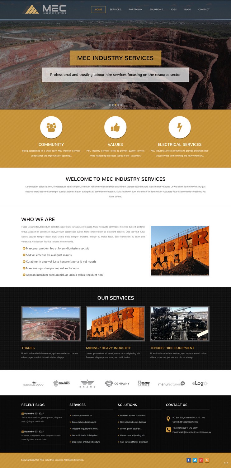 Wordpress Design by pb for this project | Design #8005623