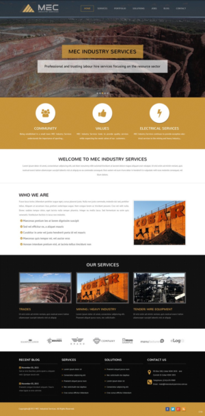 Wordpress Design by pb for this project | Design: #8005623