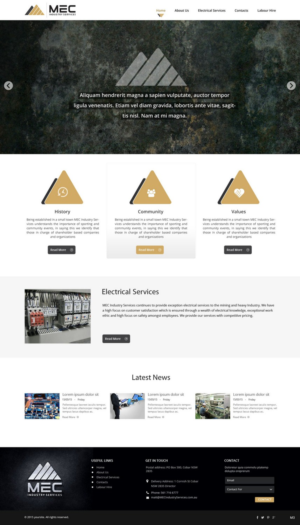 Wordpress Design by pb for this project | Design: #8005638