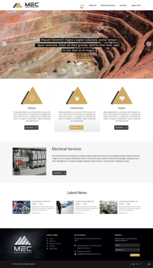 Wordpress Design by pb for this project | Design: #8005639