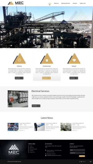 Wordpress Design by pb for this project | Design: #8005640