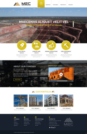 Wordpress Design by pb for this project | Design: #8005642