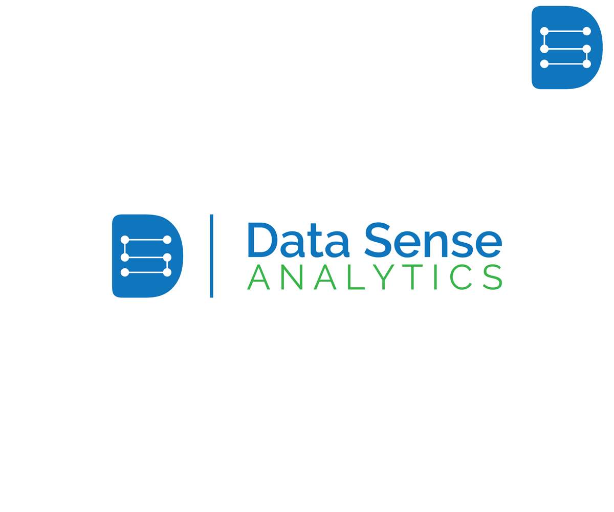 Logo-Design von Batas für Data Sense Analytics | Design #8405624