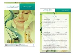 Brochure Design by roopaljain for MySkinSpa | Design: #1964859