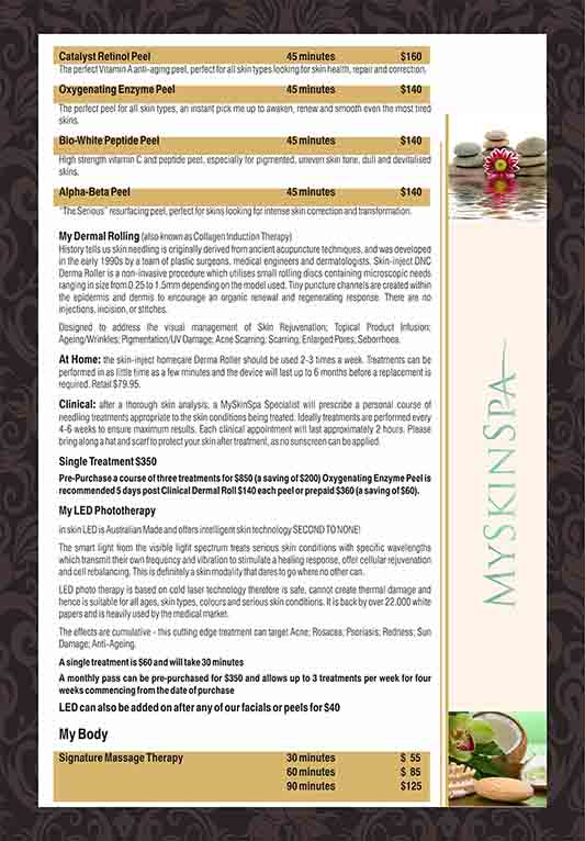 Brochure Design by dkthedon for MySkinSpa | Design #1994198
