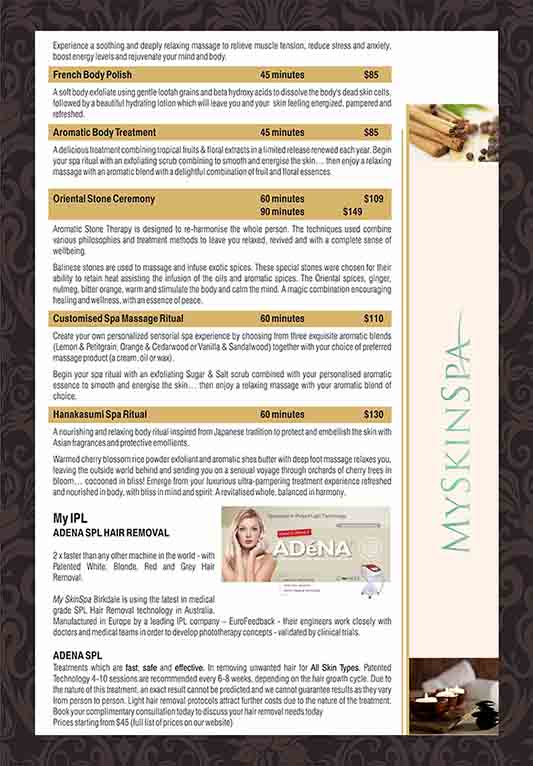 Brochure Design by dkthedon for MySkinSpa | Design #1994202