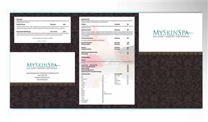 Diseño de Brochure por dkthedon para MySkinSpa | Diseño: #1994492