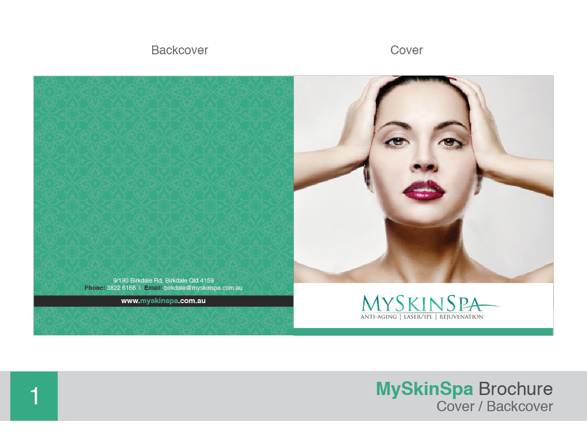 Brochure Design by Ignited Design Studio for MySkinSpa | Design #1983770