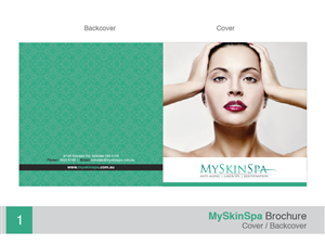 Diseño de Brochure por Ignited Design Studio para MySkinSpa | Diseño: #1983770