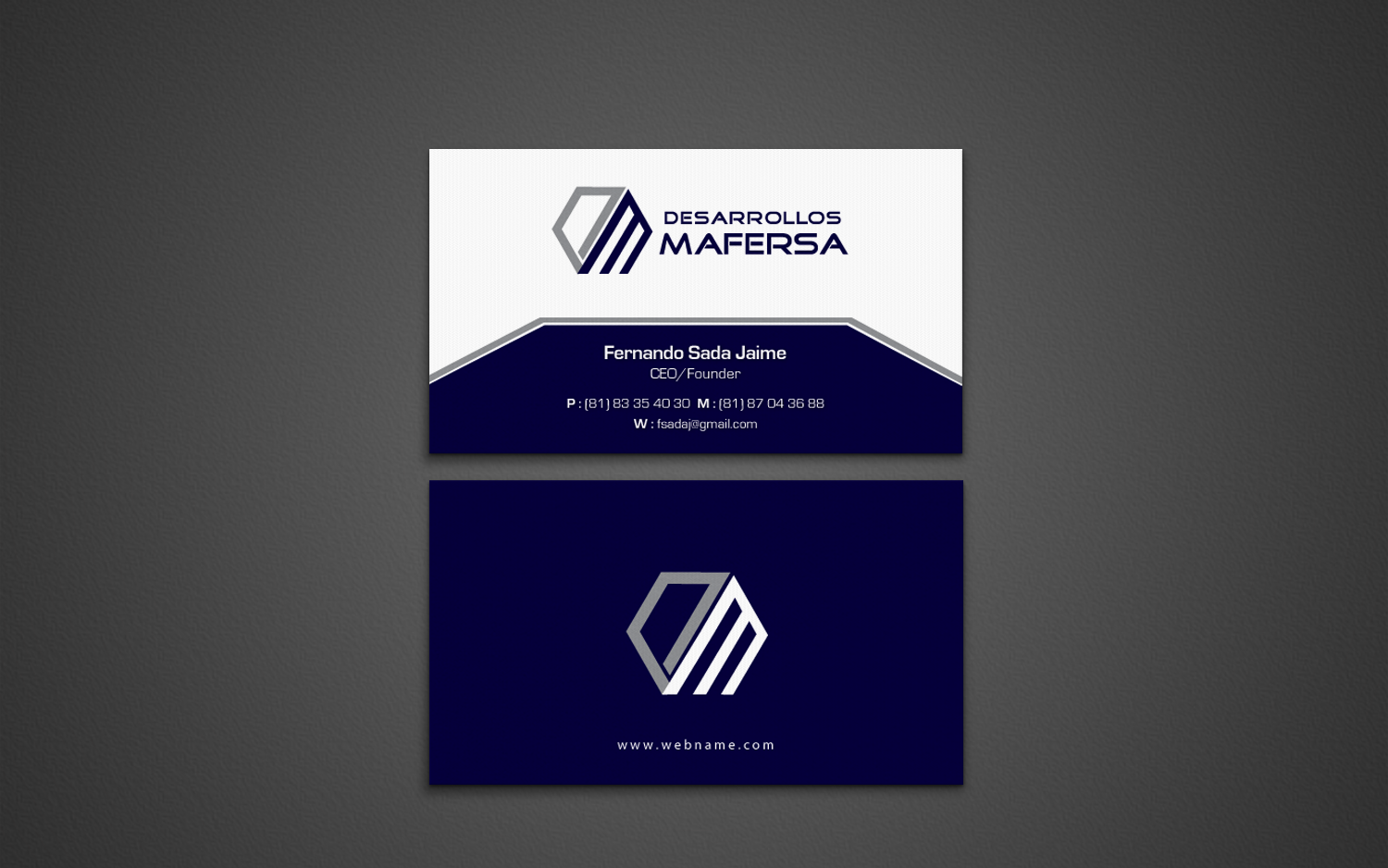 Business Card Design by chandrayaan.creative for this project | Design #8003677