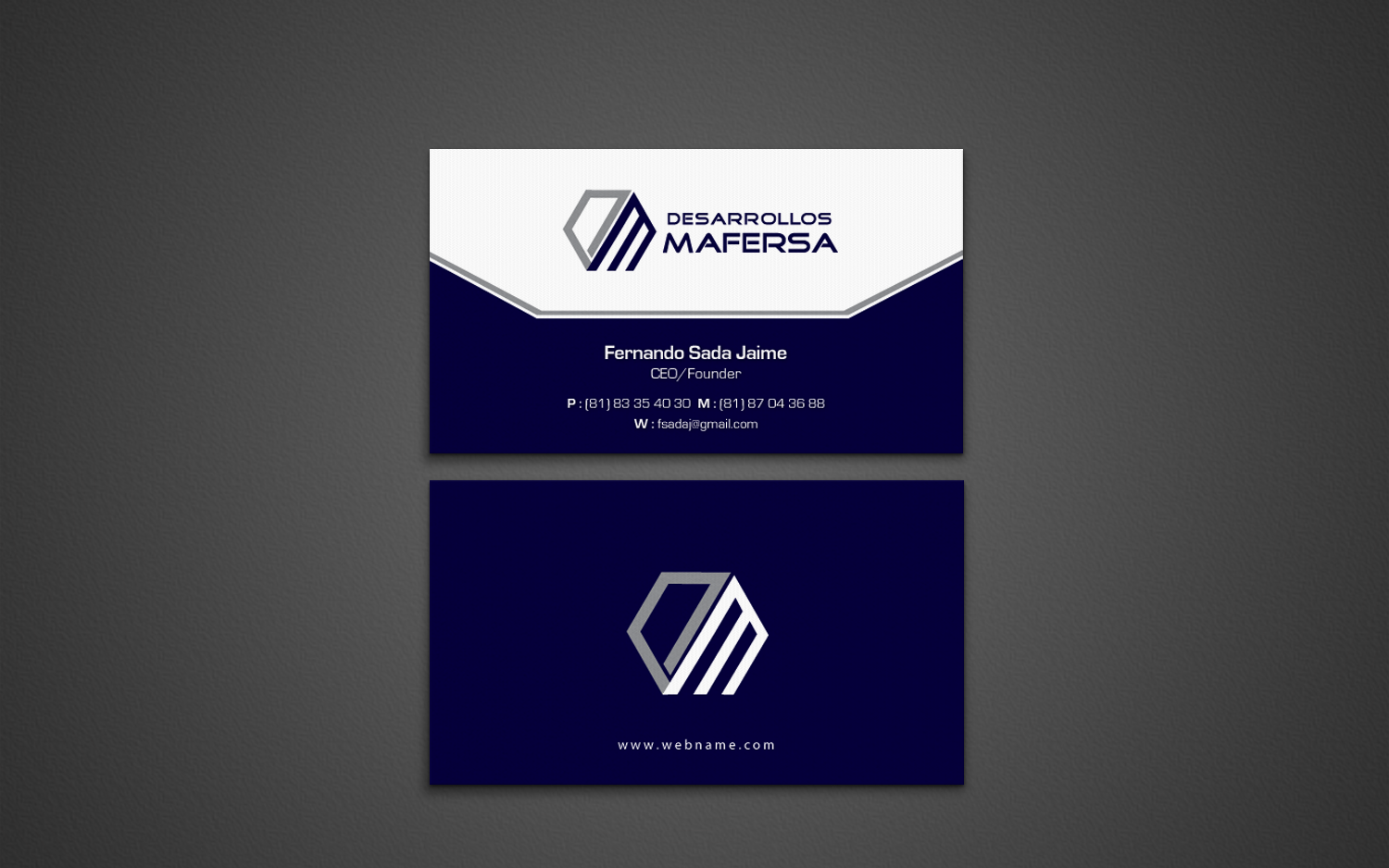 Diseño de Tarjeta de Presentación por chandrayaan.creative para este proyecto | Diseño #8003680