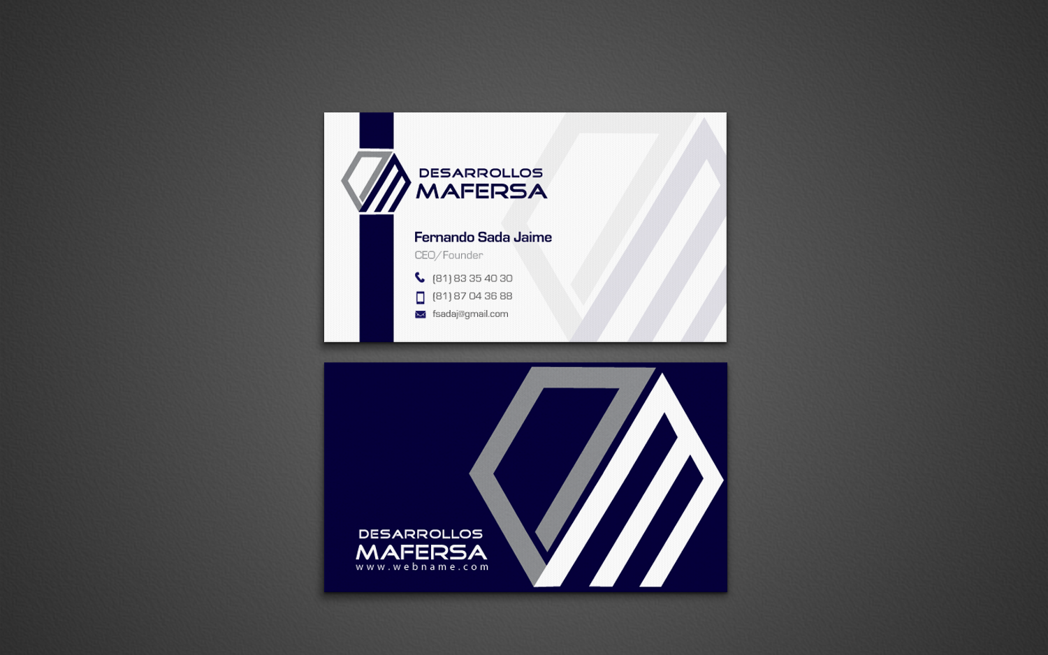 Business Card Design by chandrayaan.creative for this project | Design #8003683