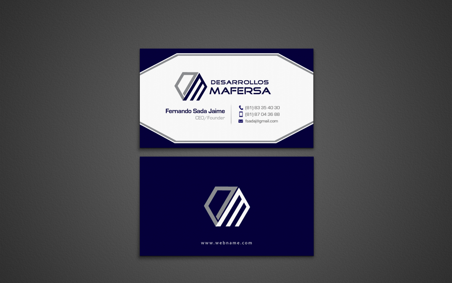Design de Carte de Visite par chandrayaan.creative pour ce projet | Design #8152269