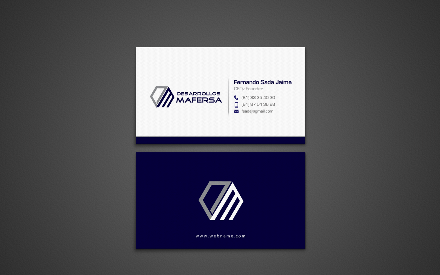 Business Card Design by chandrayaan.creative for this project | Design #8152270