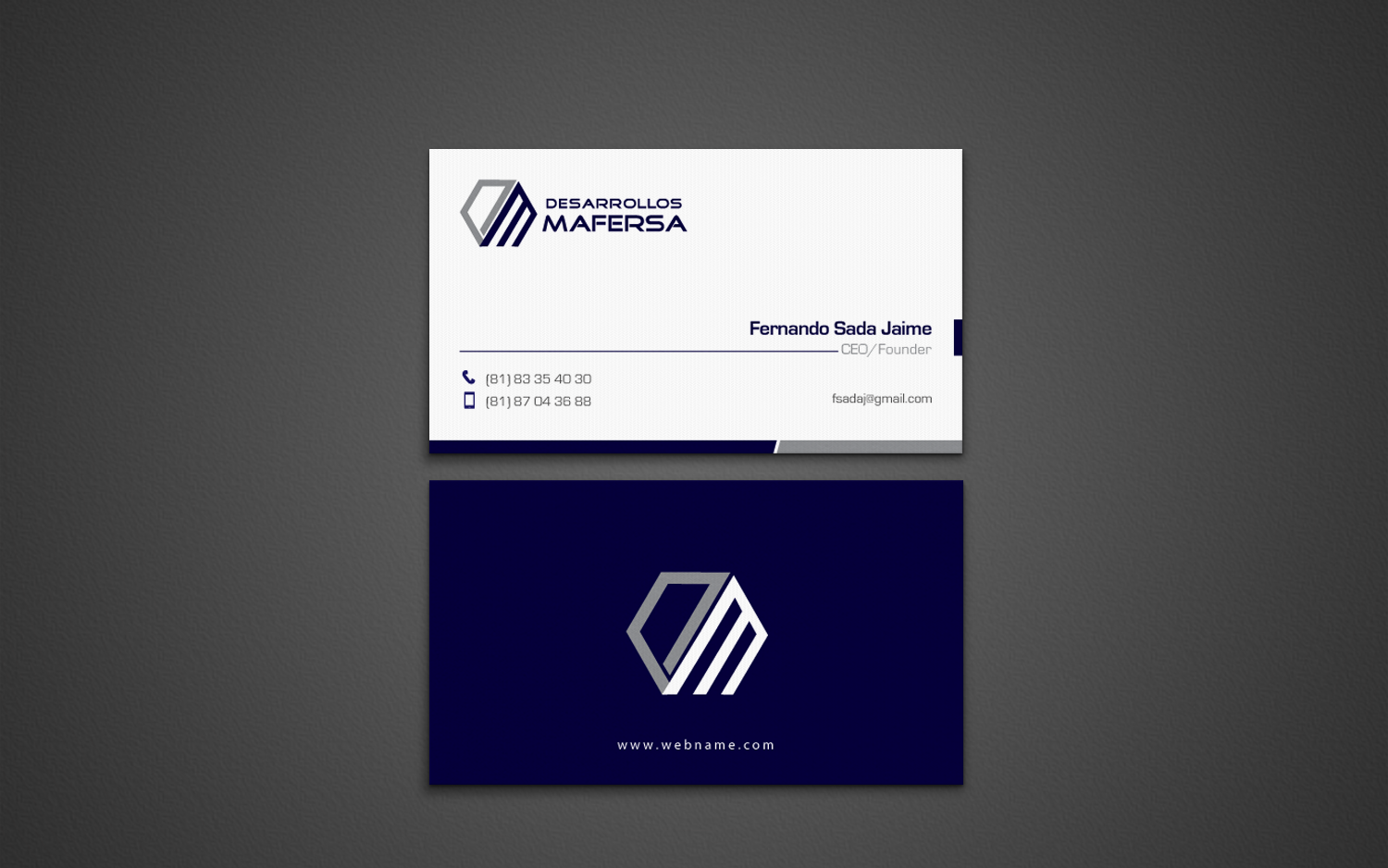 Diseño de Tarjeta de Presentación por chandrayaan.creative para este proyecto | Diseño #8152271