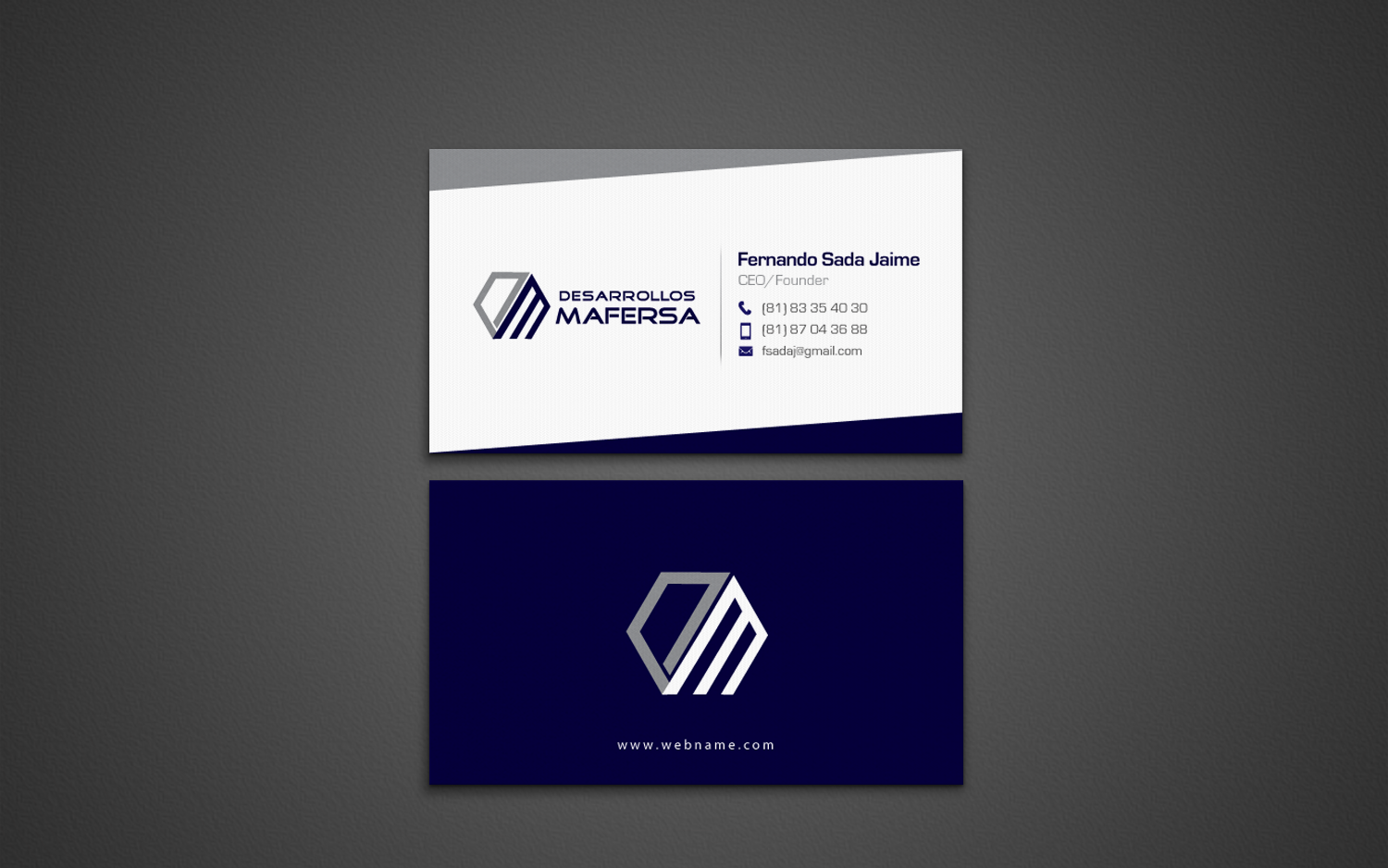 Business Card Design by chandrayaan.creative for this project | Design #8152272