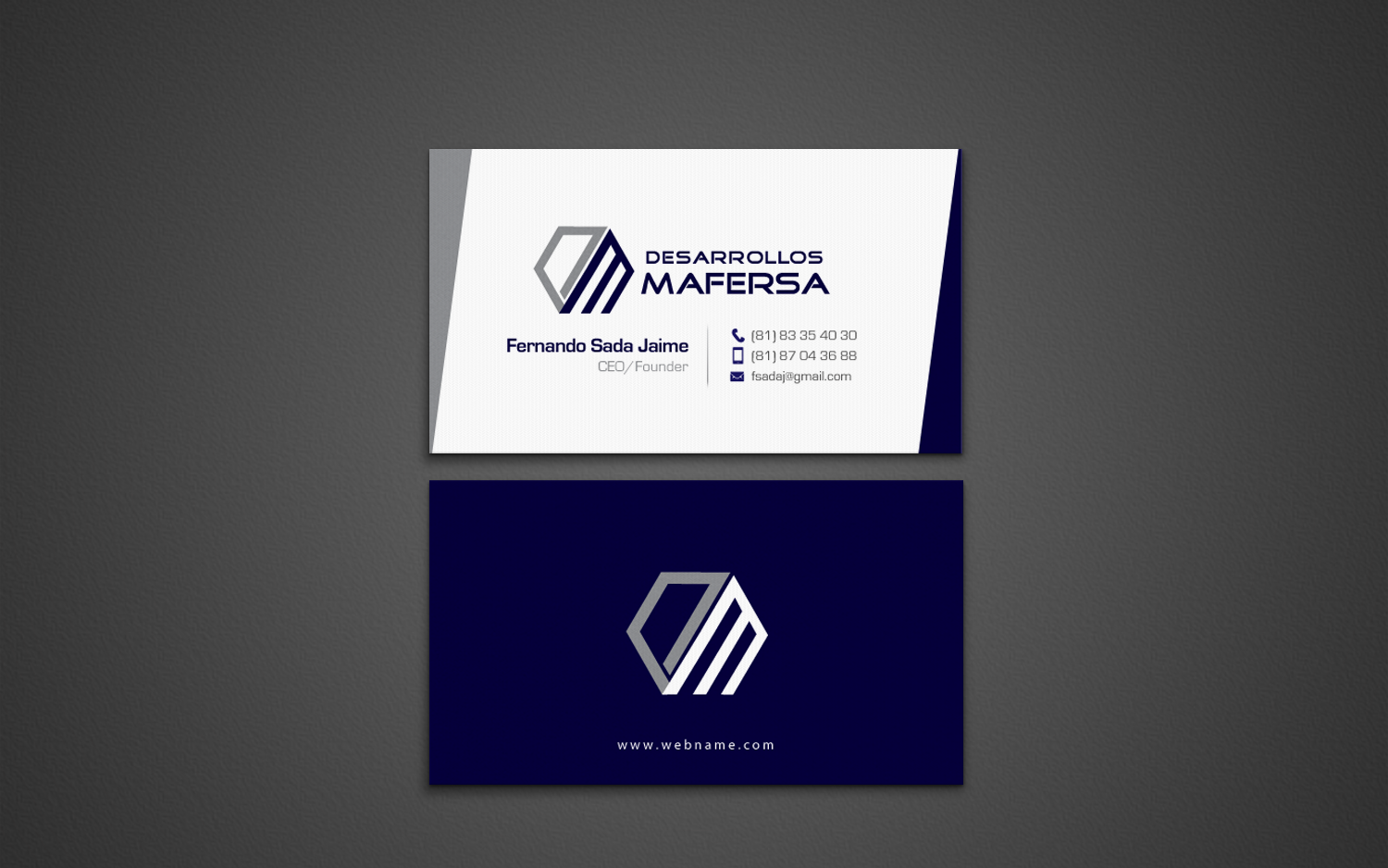 Business Card Design by chandrayaan.creative for this project | Design #8152273
