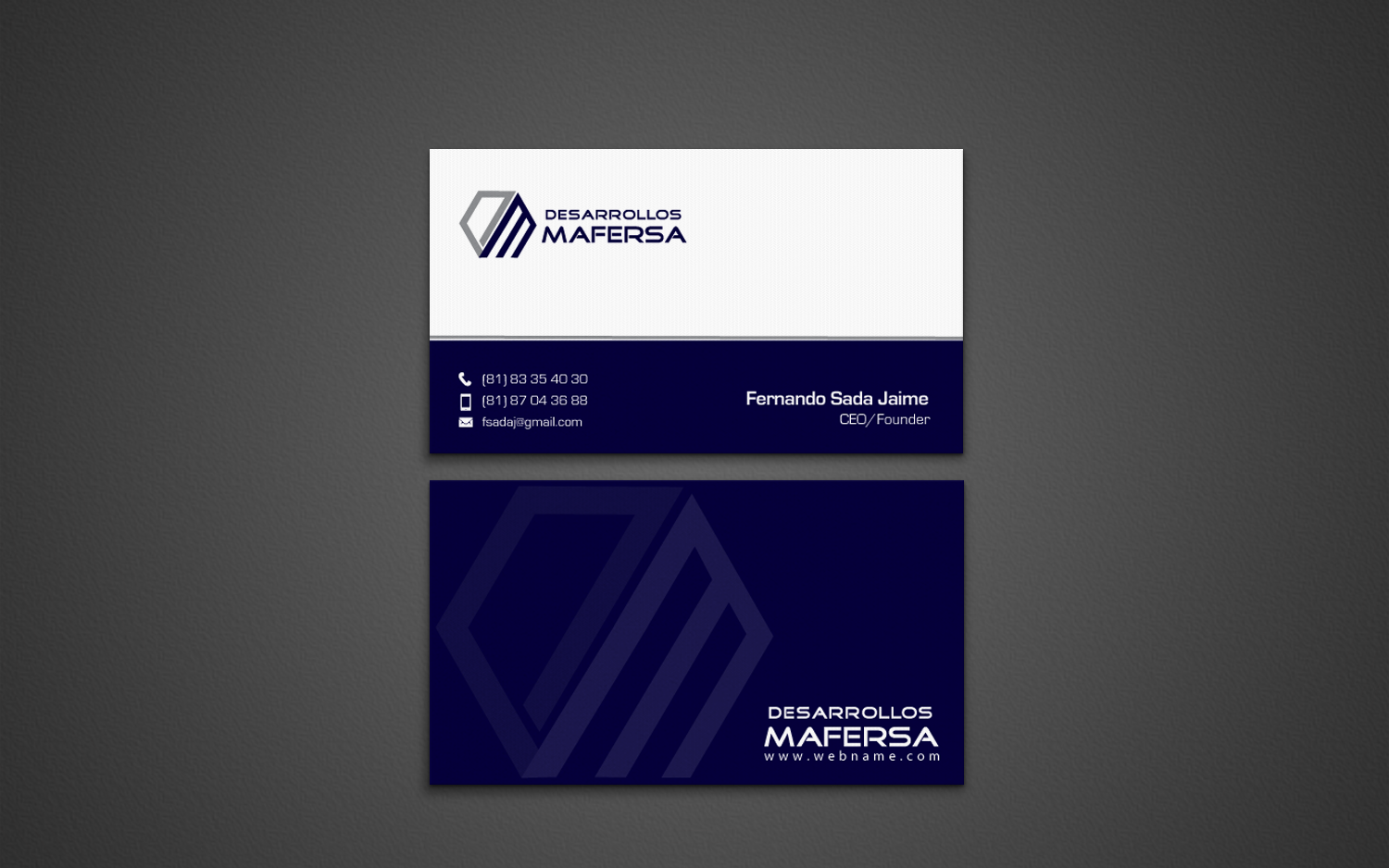 Business Card Design by chandrayaan.creative for this project | Design #8152275