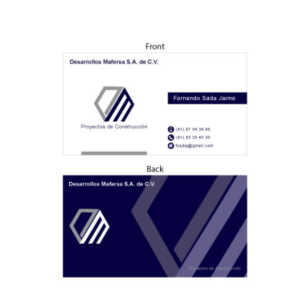 Diseño de Tarjeta de Presentación por The Brands Republic para este proyecto | Diseño: #8160438