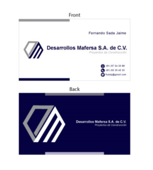 Diseño de Tarjeta de Presentación por The Brands Republic para este proyecto | Diseño: #8164633