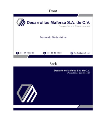 Diseño de Tarjeta de Presentación por The Brands Republic para este proyecto | Diseño #8164634