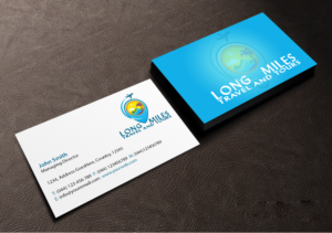 Business Card Design by Creations Box 2015 for longmiles travel and tours | Design: #8018270
