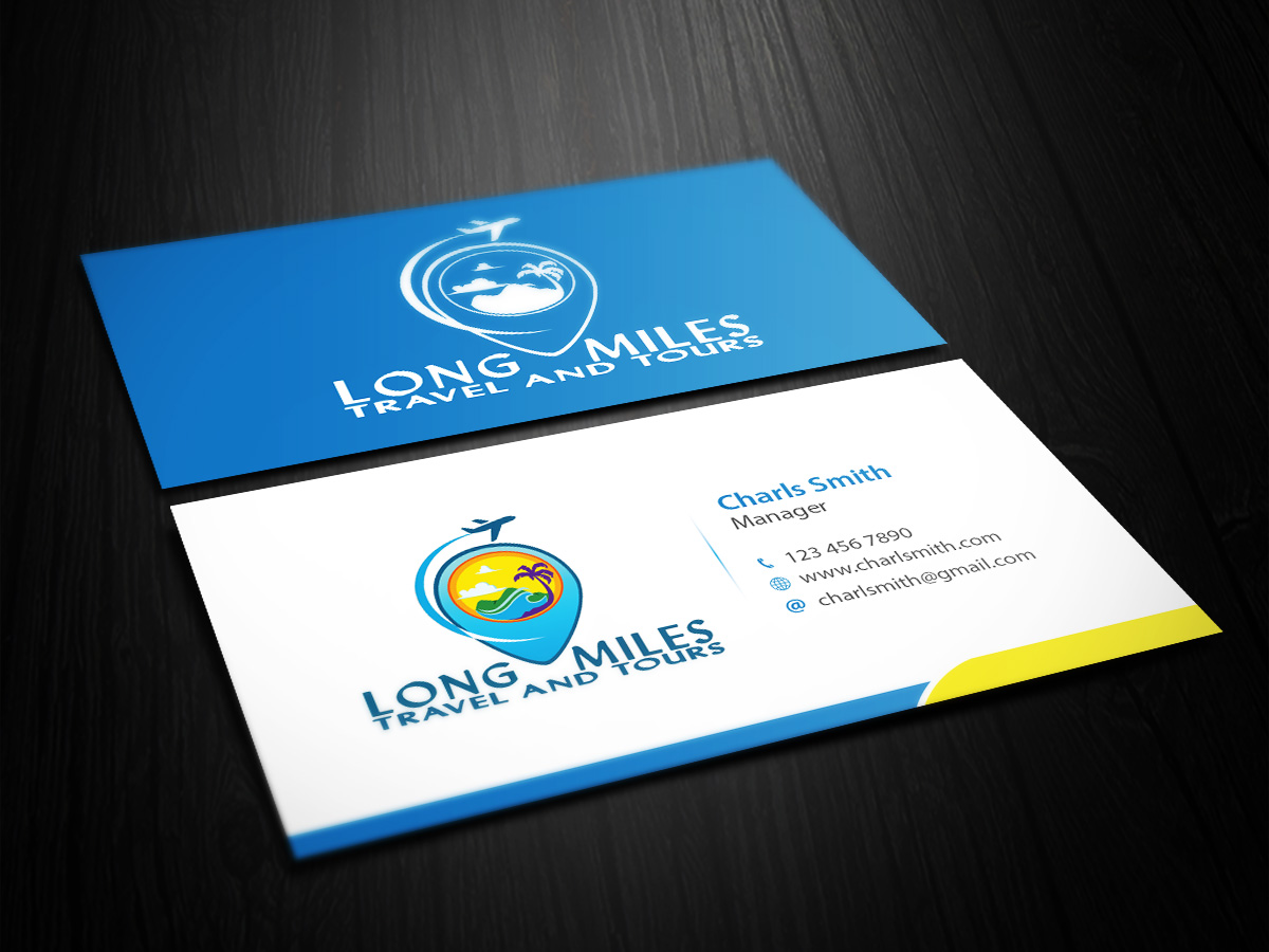 Tours And Travels Visiting Card Tours And Travels Visiting Card