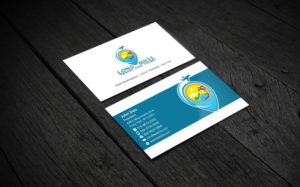 Business Card Design by Brand aid for longmiles travel and tours | Design #8016880