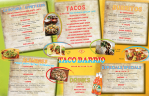 Menu Design by Marcy M