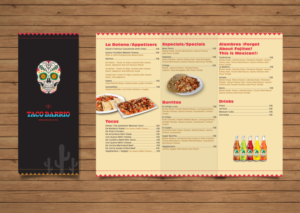 Menu Design by Giuliana  for this project | Design: #8009857