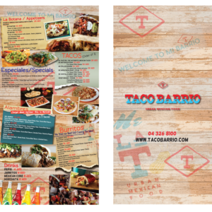 Menu Design by Soula Vetter for this project | Design: #8489183