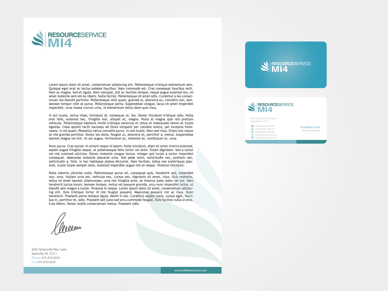 Stationery Design by Nila for Munnster LTD | Design #396764