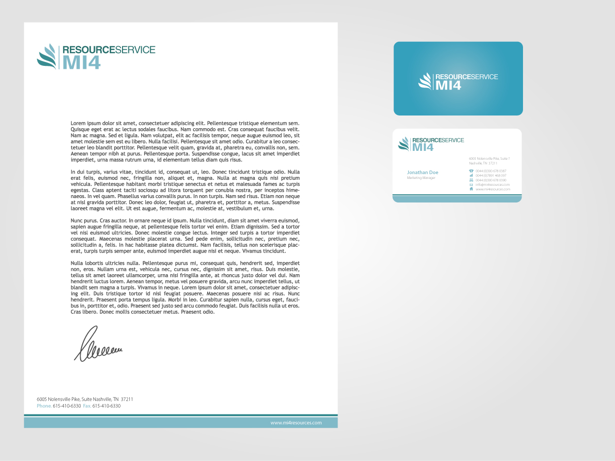 Stationery Design by Nila for Munnster LTD | Design #397851