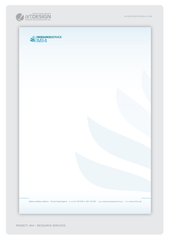 Stationery Design by artdesignpt for Munnster LTD | Design #396973