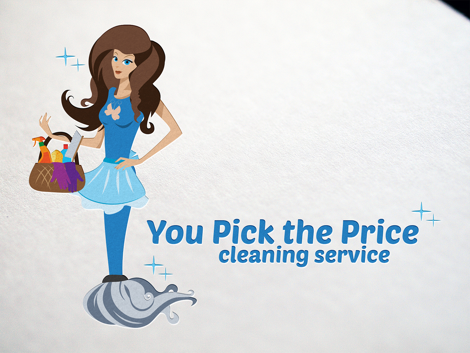 Logo Design by RoobyDesigns for You Name The Price Cleaning Service | Design #8013631