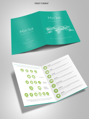 Diseño de Brochure por pivotaldesign.biz para Minka | Diseño: #8003024