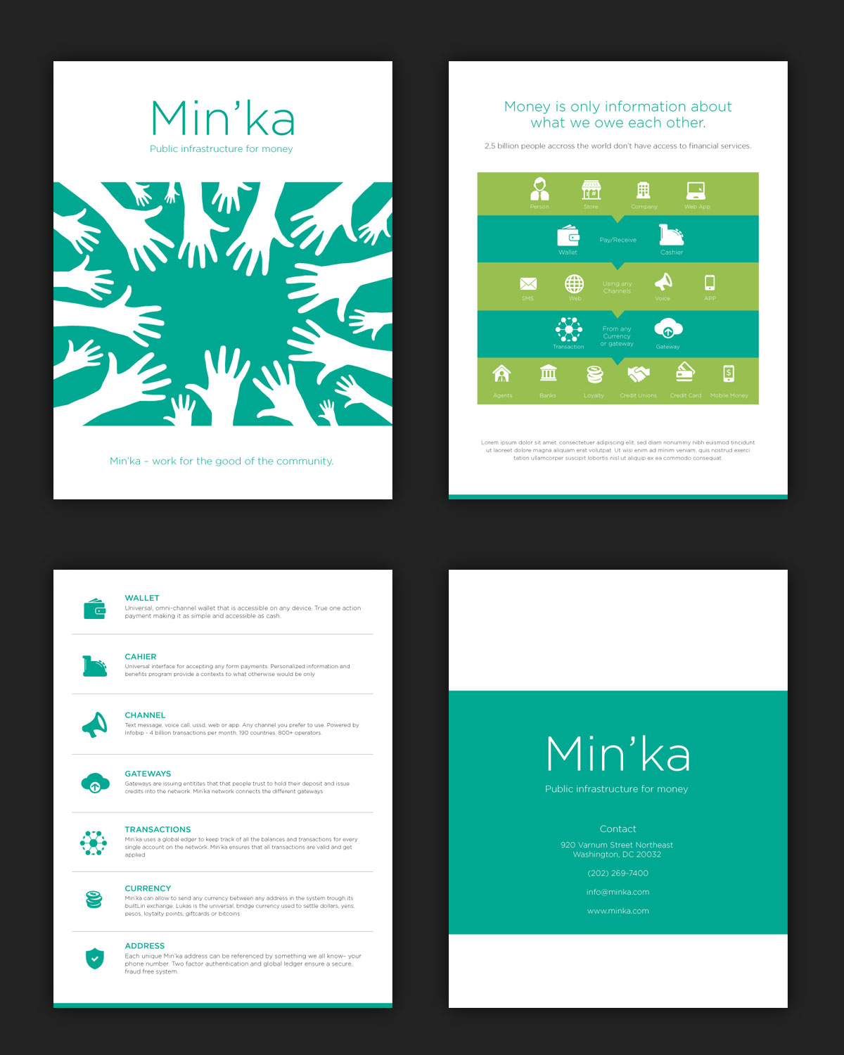 Diseño de Brochure por pivotaldesign.biz para Minka | Diseño #8012144
