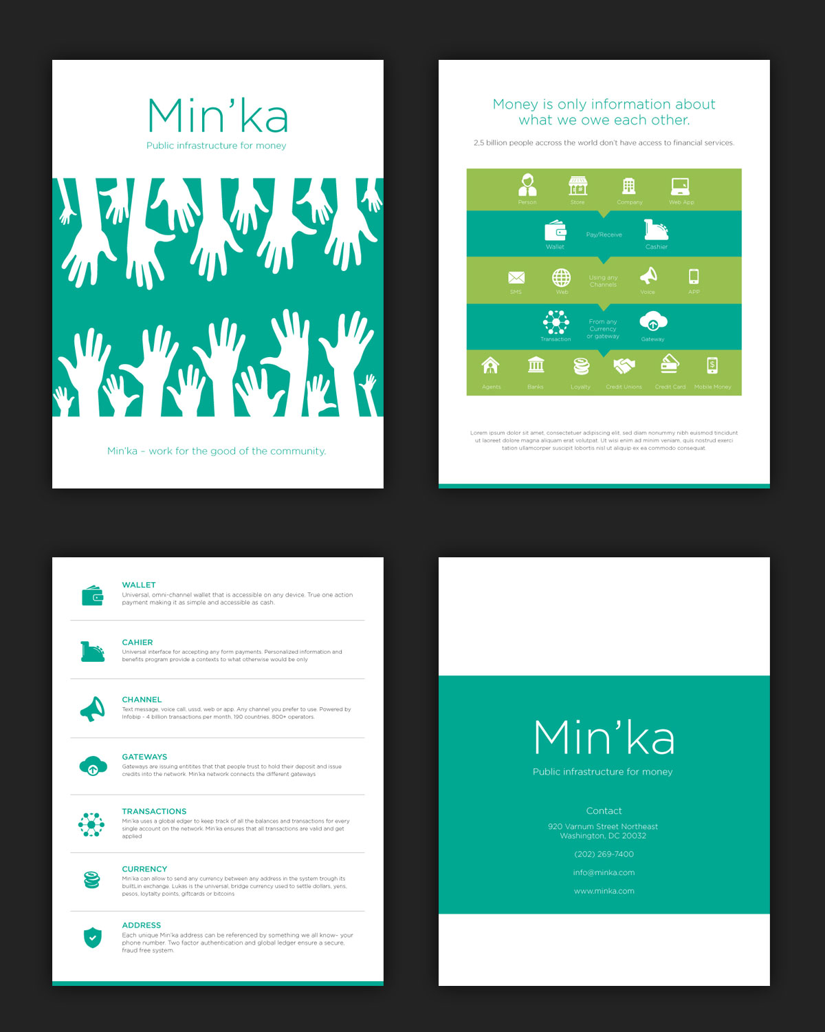 Diseño de Brochure por pivotaldesign.biz para Minka | Diseño #8012145