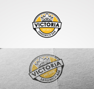 Victoria Sandwich Bar | Diseño de Logo por Grapismo Brand Studio