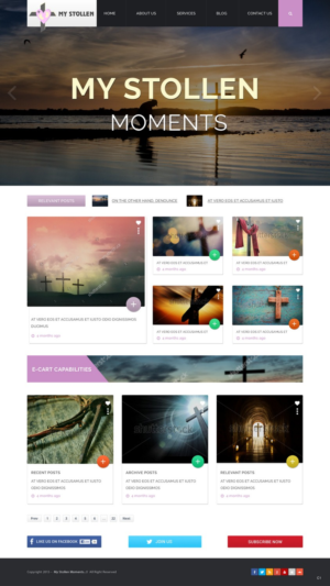 Web Design by pb for this project | Design: #8012317