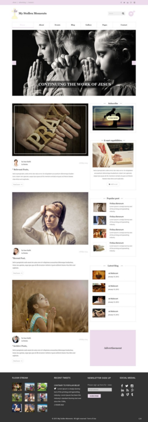 Web Design by pb for this project | Design: #8012318