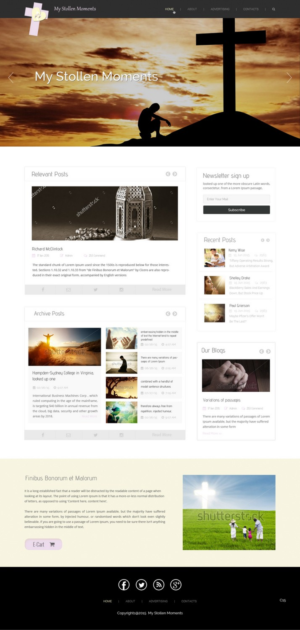 Web Design by pb for this project | Design: #8012321