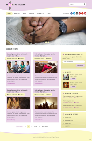 Web Design by pb for this project | Design: #8467915